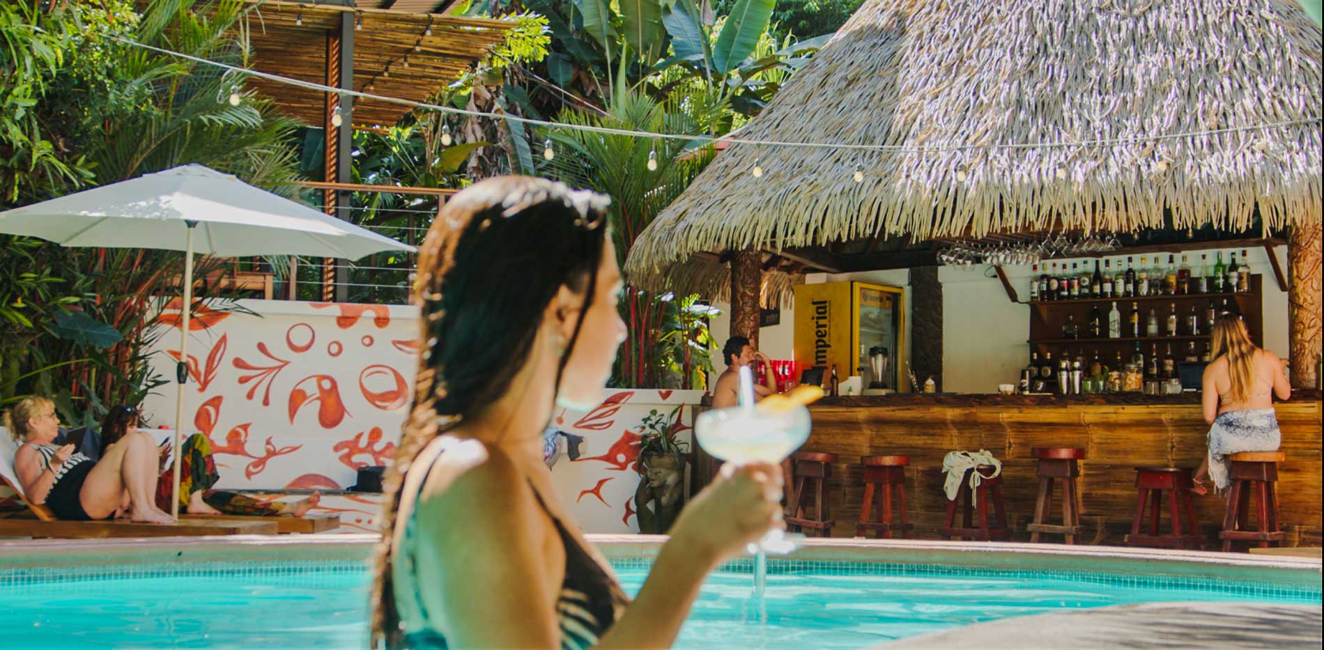 	Matapalo beach lodging Costa Rica eco-lodge main lodge view